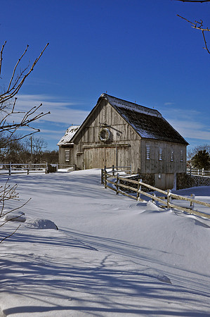 Snow on Mill Farm