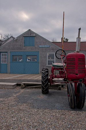 Tractor at Howard Boats